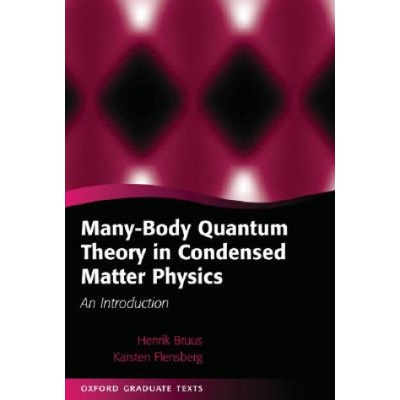 Many-Body Quantum Theory in Condensed Matter Physics