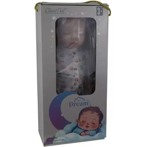 Man Yuk Toys Реборн кукла бебе момиче с аксесоари 2 - 43 см (qm24019)