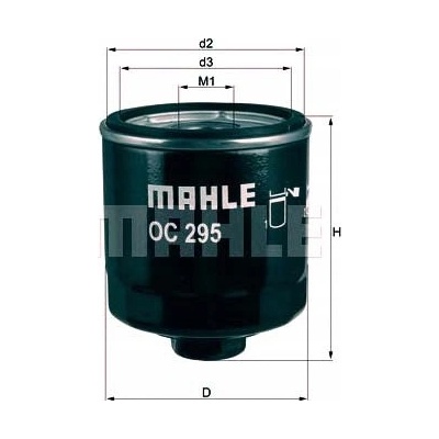 MAHLE OLEJOVÝ FILTR Seat ŠKODA VW MAHLE