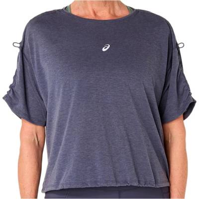 Asics Дамска тениска Asics Women's Nagino Run Adjustable S/S Top Running shirt - Indigo Fog (916-4756-0112)