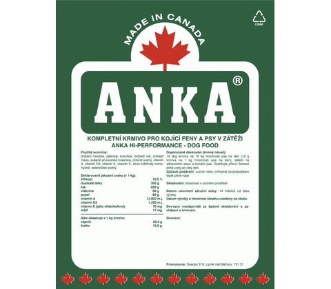 Anka Hi-Performance 10 kg