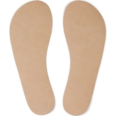 Barefoot vložky do bot béžové standardní šířka