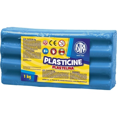 Astra Plastelína 1kg Modrá tmavá