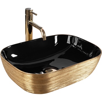 Image 1 of Rea Rea Belinda 46x33 cm black gold brush (REA-U8780)