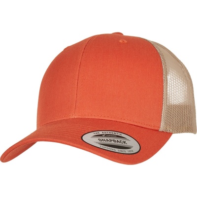 Flexfit 6606/6606T Vintage Trucker 55.6606 rustic orange/khaki