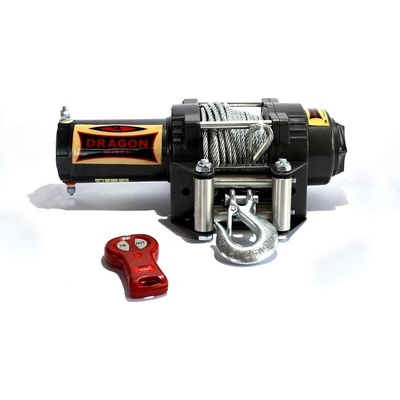 DRAGONWINCH ATV naviják Dragon Winch Highlander DWH 3500 HD, Ocelové lano