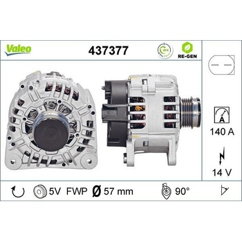 Generátor VALEO 437377