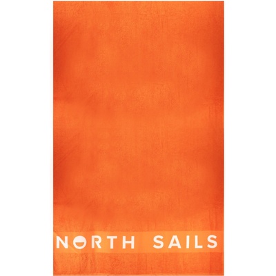 North Sails plážová osuška oranžová 100 x 160 cm