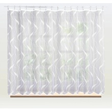 Záclona žakárová, Line metráž, biela 220 cm