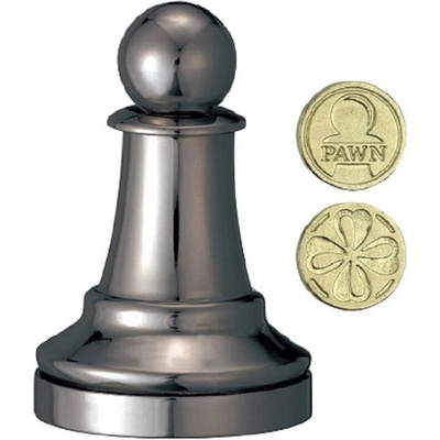 Hanayama Hlavolam Pěšec černá figurka Black Chess Pawn