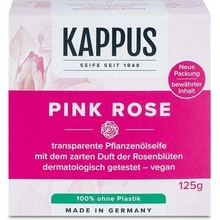 Kappus Pink Rose luxusní mýdlo 125 g