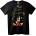 NOONEBRAND Тениска Mickey Магьосник Коледа - M, Black