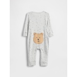 GAP Бебешки гащеризон Brannan bear GAP GAP | Siv | Момчешки | 6-12 месеца