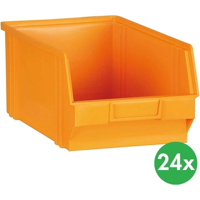 Artplast Plastové boxy, 146 x 237 x 124 mm, žltooranžová
