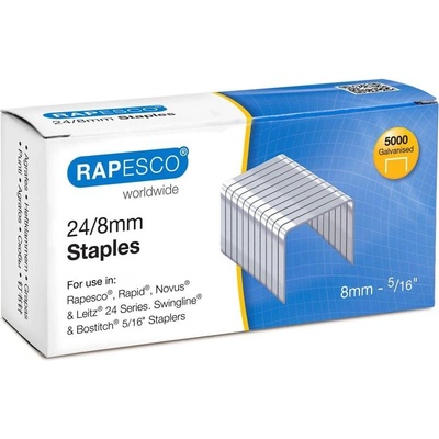 Rapesco Телчета за телбод, размер 24/8 mm, 5000 броя (1090140040)