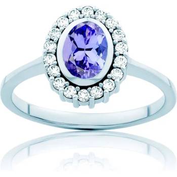 Image 1 of SAVICKI Пръстен Blue Lagoon: бяло злато, танзанит