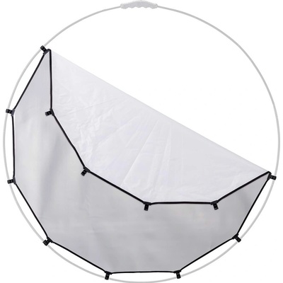 Manfrotto HaloCompact Plus Cover 98 cm Silver/White