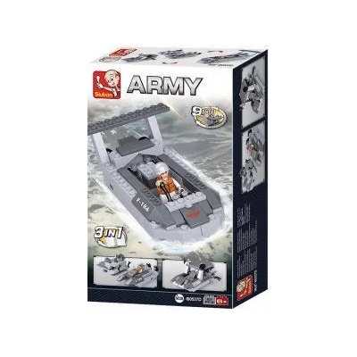 Sluban Kонструктор - Армия 3 в 1 - B0537D Sluban, D6938242953072