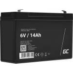 Green Cell Green Cell AGM батерията 6V 14Ah (AGM34)