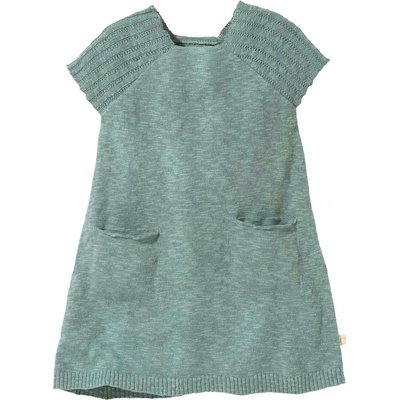 disana Детска рокля disana Kids' Linen Knitted Dress - Jade - размер 74/80 (EU) (701-3679-0411)