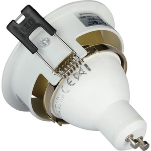V-TAC gu10 Отливка Кръг Бяло+Златно - 3154 (3154)