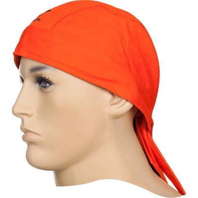 Weldas Заваръчна бандана Fire Fox Doo-Rag - Оранжева | Огнеупорен памук EN ISO 11611 (23-3613)