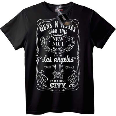 NOONEBRAND Тениска Guns N' Roses Paradise City - 6XL, Black