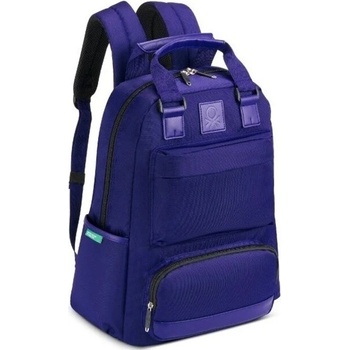United Colors of Benetton Block X Delsey modrá 25 l
