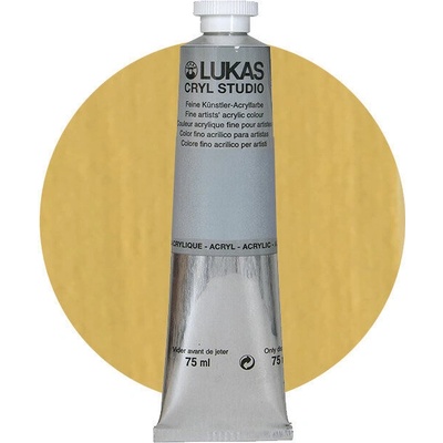 LUKAS Cryl Studio АКРИЛНА боя Naples Yellow 75 ml 1 бр (46340010)
