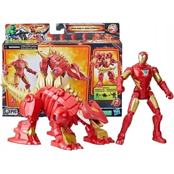 Hasbro Marvel Mech Strike Mechasaurus Iron Man a Iron Stomper