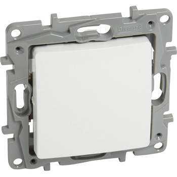 Legrand Електрически ключ сх. 1 niloe 10a бял (m019995)