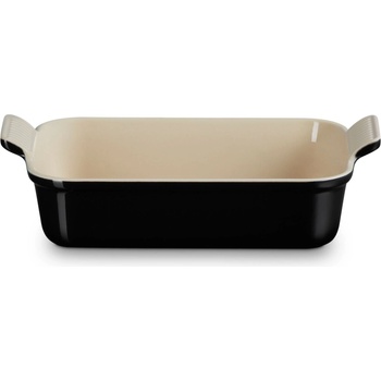 Le Creuset Тава за фурна HERITAGE 26 см, 2.4 л, BLACK ONYX, керамика с глазура, Le Creuset (LECR71102261400001)