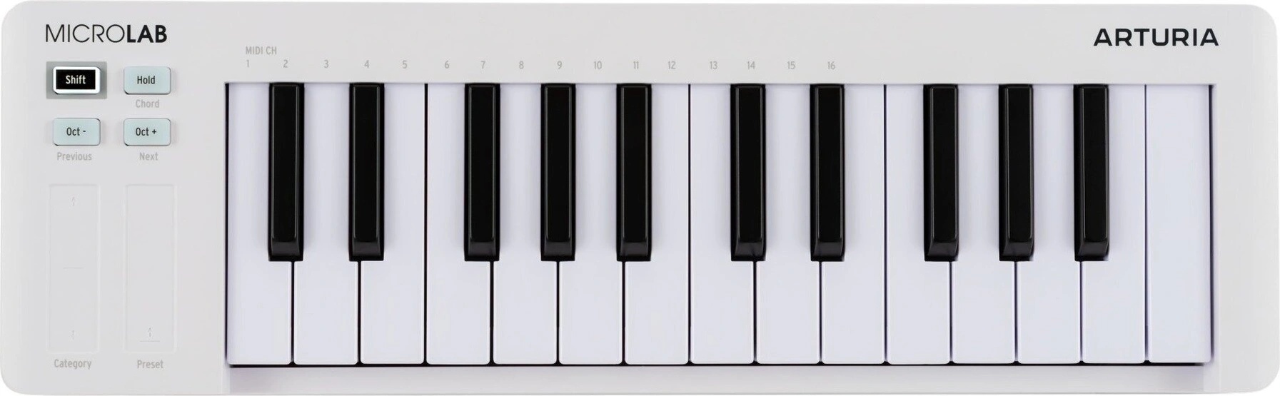 Arturia MicroLab MK3 White