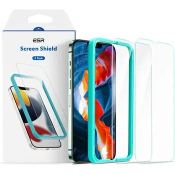 Image 1 of Apple Стъклен протектор ESR SCREEN SHIELD 2-PACK за iPhone 13 Pro Max