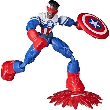 Hasbro Avengers Bend and Flex Captain America Falcon