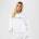 Jack Wills Ottoman Rib Hood Ladies - Vintage White