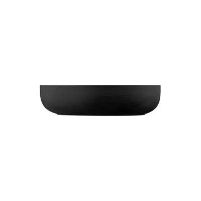 NORI servírovací podnos 16 cm reliéf čierny 100031821