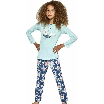 Cornette dětské pyžamo králíčci E modrá