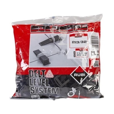 Spony 2 mm leveling system Delta Rubi 100 ks R2858