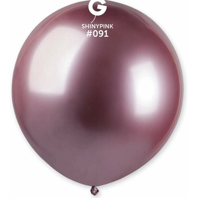 Gemar #091 Balónek 48 cm 19" SHINY růžový