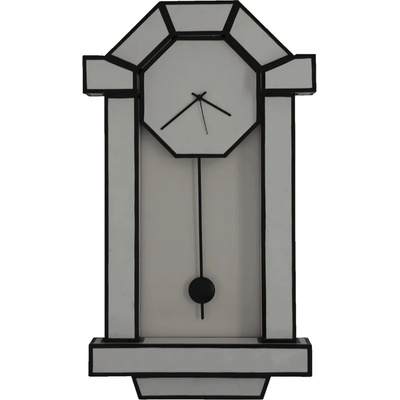 Seletti Стенен часовник CUT 'N PASTE 71 см, черно и бяло, Seletti (SLT15182)