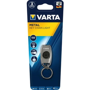 VARTA LED Metal Keychain Light 16603101401
