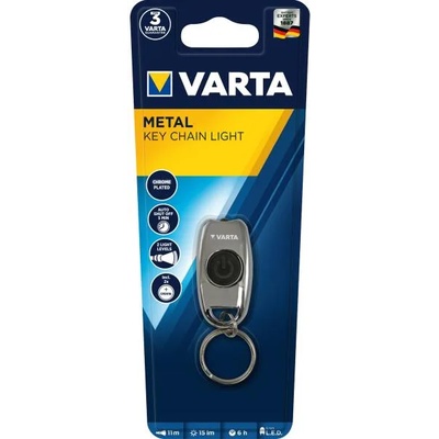 VARTA LED Metal Keychain Light 16603101401