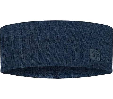 Buff Merino Wide solid night blue