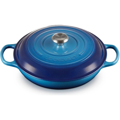 Le Creuset Съдове за готвене SIGNATURE 30 см, 3, 5 л, AZURE, чугун, Le Creuset (LECR21180302202430)
