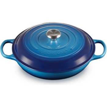 Le Creuset Съдове за готвене SIGNATURE 30 см, 3, 5 л, AZURE, чугун, Le Creuset (LECR21180302202430)