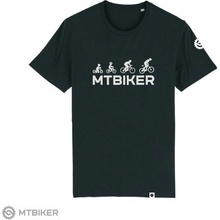 Evolúcia MT Biker MTB tričko čierne