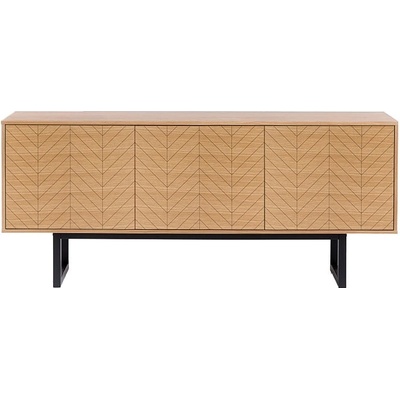 Woodman Комод с чекмеджета от дъб Camden Herringbone, 175 x 75 cm Mora - Woodman (254215501012)