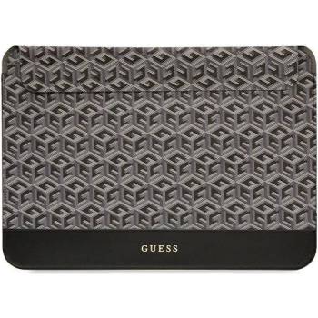 GUESS Калъф Guess GUCS14HGCFSEK 14"", черен, GCube Stripes