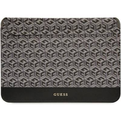 GUESS Калъф Guess GUCS14HGCFSEK 14"", черен, GCube Stripes